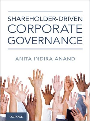 cover image of Shareholder-driven Corporate Governance